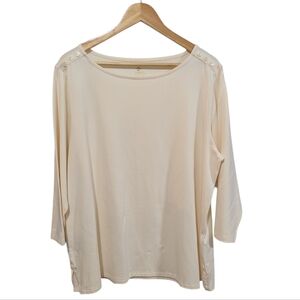 Spartina 449 Brooke Knit Top Size XXL